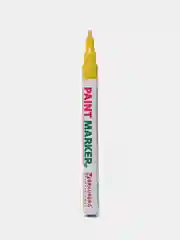 Маркер-краска лаковый (paint marker) 2 мм, ЖЕЛТЫЙ, BRAUBERG PROFESSIONAL