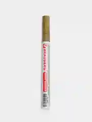 Маркер-краска лаковый (paint marker) 2 мм, ЗОЛОТОЙ, BRAUBERG PROFESSIONAL
