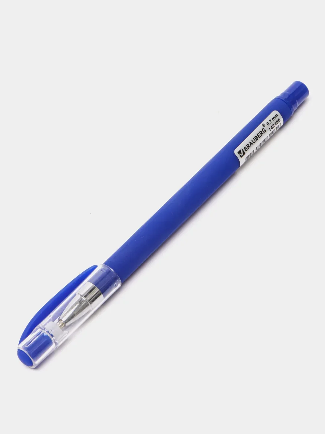 Ручка шариковая масляная BRAUBERG "Matt", СИНЯЯ