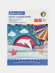 Цветная бумага А4  "Дельфин"