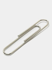 Скрепки BRAUBERG, 50 мм, никелированные, 50 шт., в картонной коробке, Россия, 221525