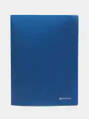 Папка 20 вкладышей BRAUBERG "Office", синяя