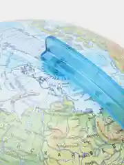 Интерактивный глобус Земли физико-политический с подсветкой, 250  мм