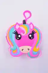 Розовый кошелек детский, силиконовый