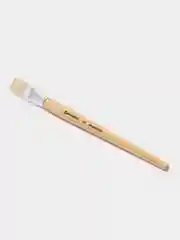 Кисть BRAUBERG, из щетины, плоская, № 18, 200206