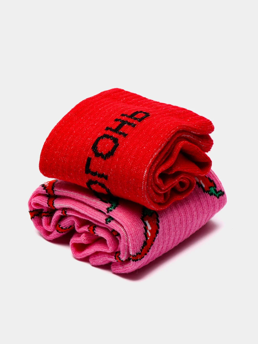 Набор женских носков Kaftan "Огонь", 2 пары, размер 36-40