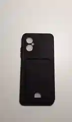 Хром чехол XIAOMI POCO M4 5g / POCO M5 с защитой камеры и карманом для карты