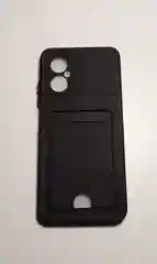 Хром чехол XIAOMI POCO M4 5g / POCO M5 с защитой камеры и карманом для карты