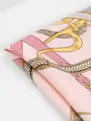 Серый женский платок из шелка, 90 х 90