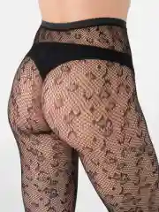 Колготки женские в сетку, капроновые, черные, 37 видов