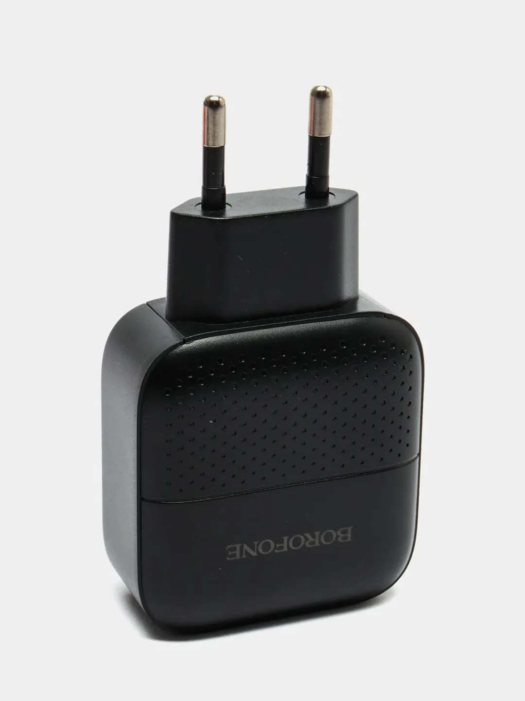 Белый зарядное устройство Borofone BA46A USB + Type-C PD (быстрая зарядка 3.0, 3A, 18W)