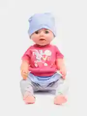 Голубой кукла Пупс, 7 функций, 42 см