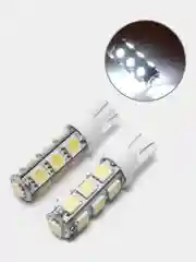 Белый светодиодная автомобильная LED лампа W5W T10, для ДХО и габаритных огней