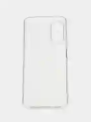 Чехол для Oppo A17, с защитой камеры, силикон, прозрачный
