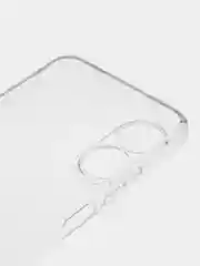 Чехол для Oppo A17, с защитой камеры, силикон, прозрачный
