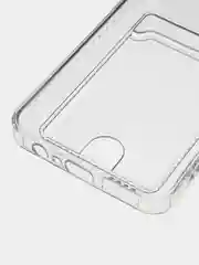 Лавандовый чехол для Realme C30 C30s Narzo 50i Prime Реалми С30 Нарзо прозрачный с карманом для карты