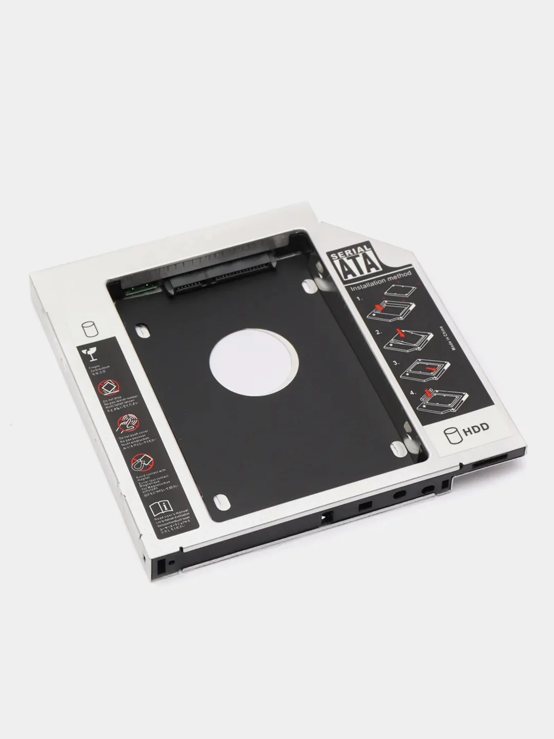 Салазки металлические 12,7 optibay переходник DVD адаптер HDD SSD вместо дисковода
