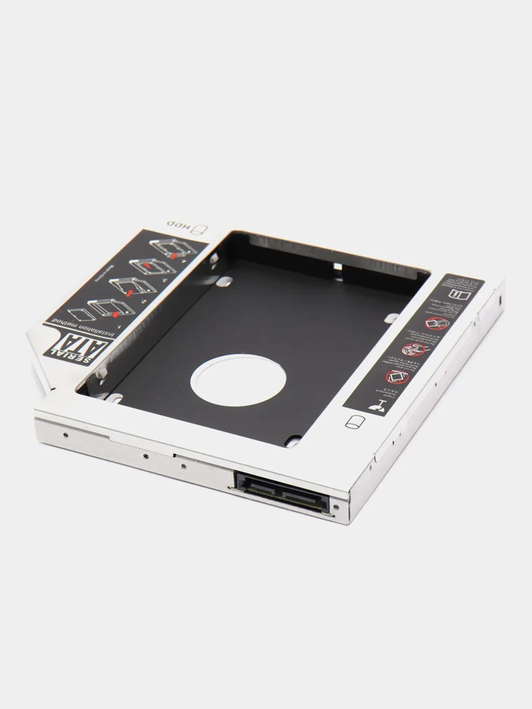Салазки металлические 12,7 optibay переходник DVD адаптер HDD SSD вместо дисковода