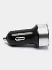 Серебряный автомобильное зарядное устройство, 2 USB, 3.1 А в прикуриватель