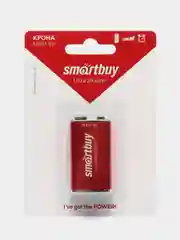 Батарейка алкалиновая SmartBuy Ultra Alkaline 6LR61, 6LF22 Крона 9В, 1 штука