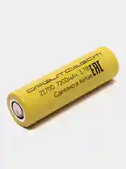 Аккумулятор 21700, 3.7 v, li ion 3500 mAh, без пина