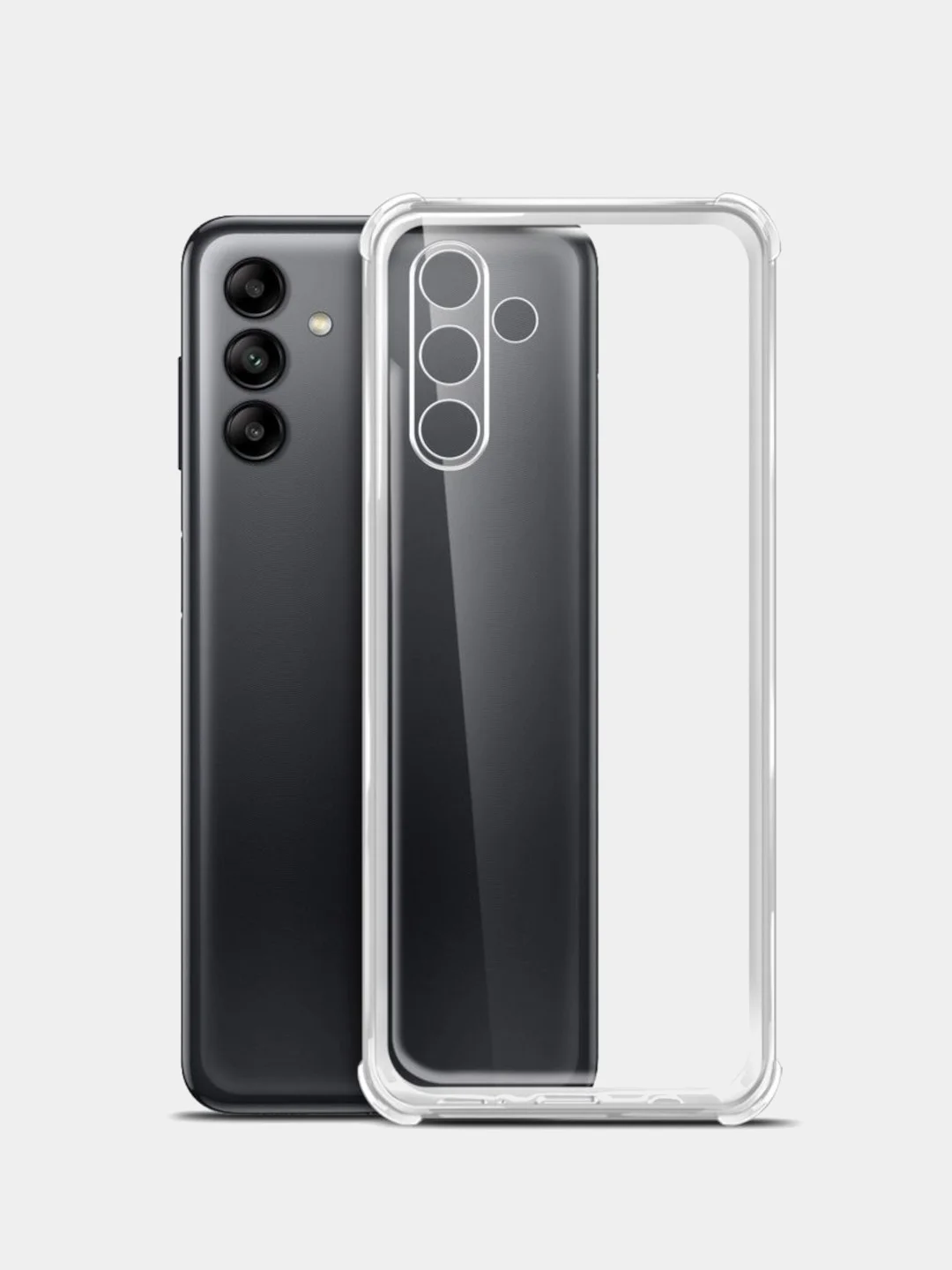 Прозрачный чехол Samsung Galaxy A04S / A13, Самсунг А04С/А13 5G прозрачный силиконовый противоударный