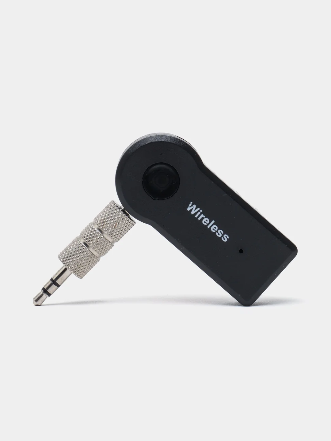 Черный bluetooth AUX-адаптер, 3,5 мм