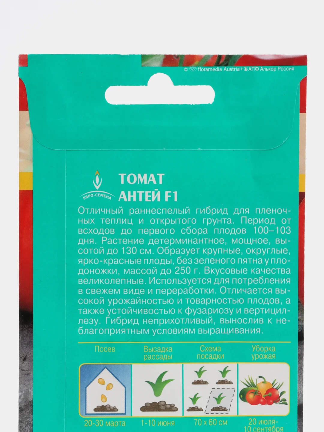 Семена Томат "Антей F1", 10 шт, евро