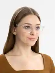 Прозрачный имиджевые очки