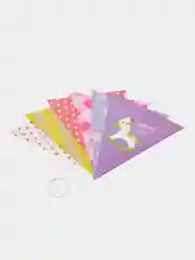 Розовый бумажная гирлянда для праздника, декора