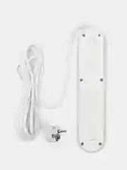 Белый сетевой фильтр, с USB разъемами, 3 м