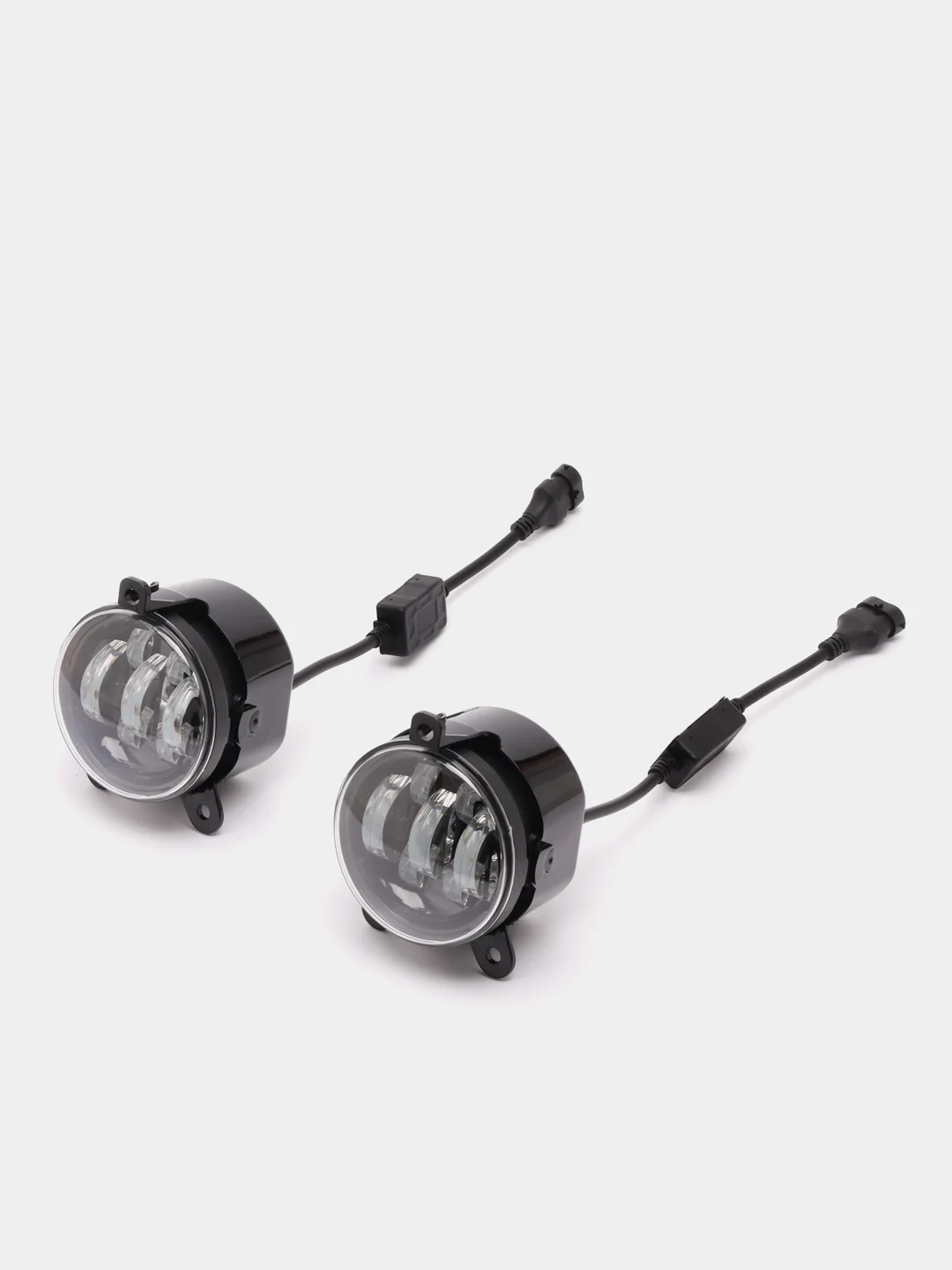 Противотуманные фары LED для ВАЗ 2170, PRIORA 1, 7 линз
