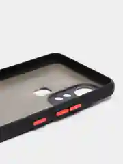 Серый меланж чехол с ярким рисунком на Infinix HOT 11S NFC (Инфиникс ХОТ 11С НФС)