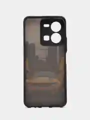 Золотой чехол с ярким рисунком на Vivo Y35 (Виво У35)