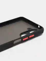 Тёмно-серый чехол с рисунком на Realme 10 4G (Реалми 10 4G)