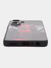 Тёмно-серый чехол с рисунком на Realme 10 4G (Реалми 10 4G)