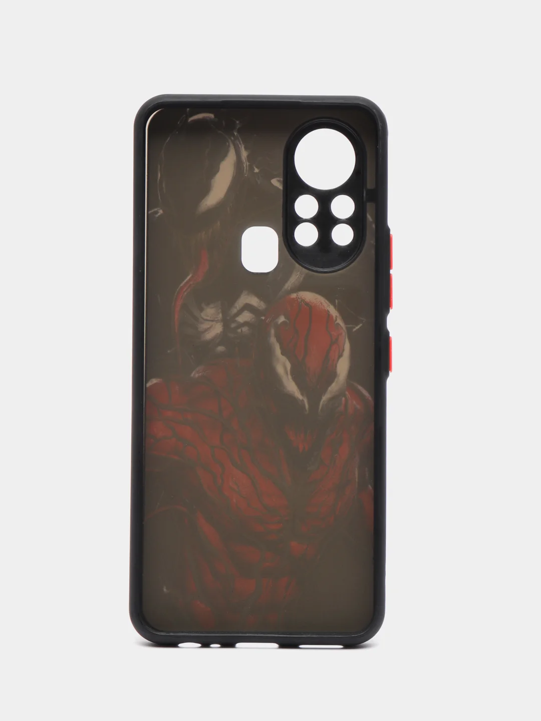 Багровый чехол с ярким рисунком на Infinix HOT 11S NFC (Инфиникс ХОТ 11С НФС)