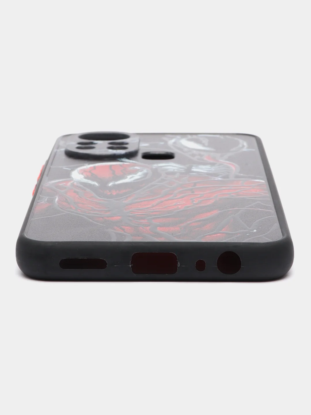 Багровый чехол с ярким рисунком на Infinix HOT 11S NFC (Инфиникс ХОТ 11С НФС)