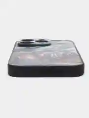 Серебряный чехол с ярким рисунком на Apple iPhone 14 Pro (Айфон 14 Про)