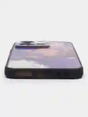 Фиолетовый чехол с ярким рисунком на Vivo Y35 (Виво У35)