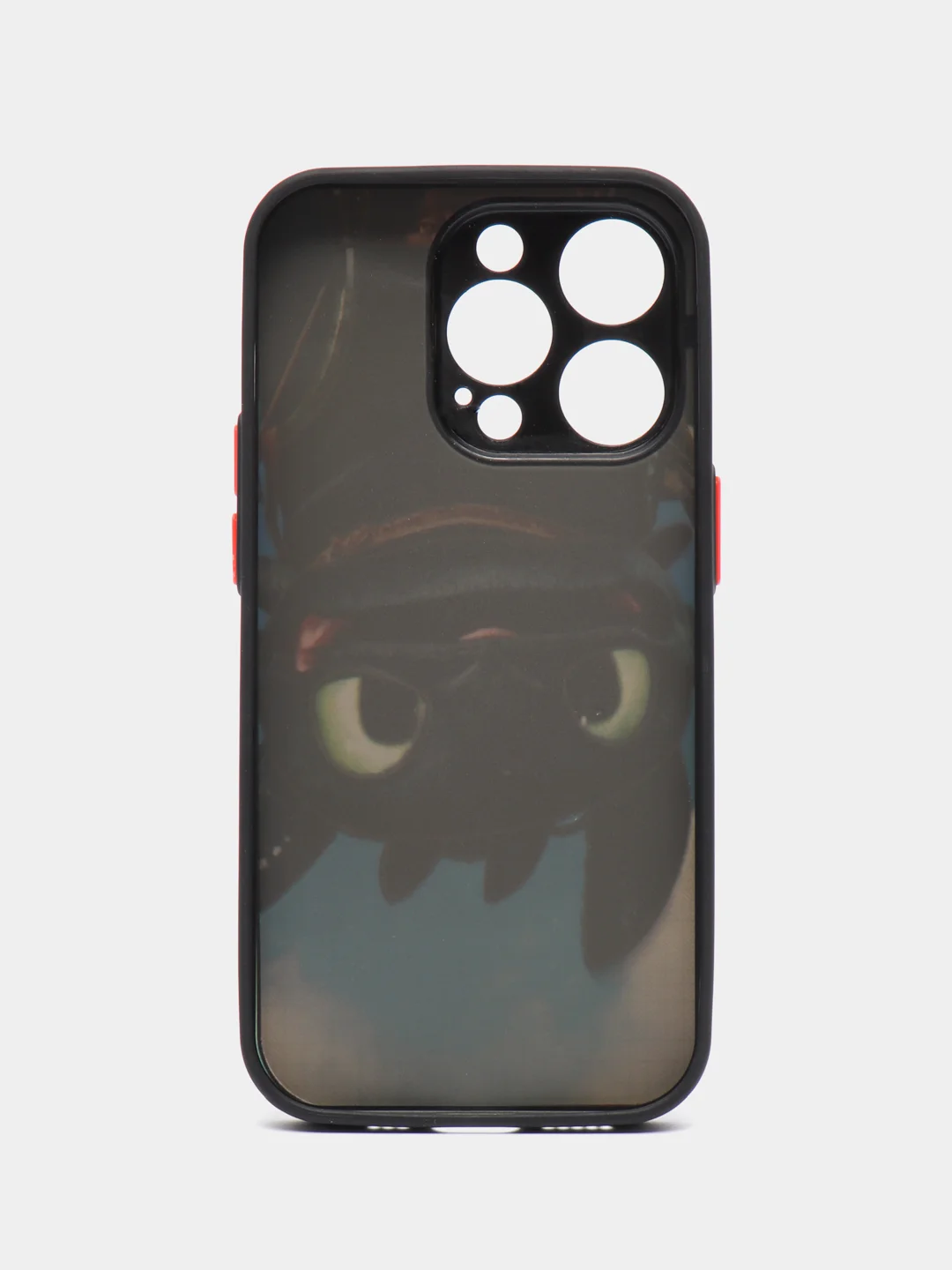 Угольный чехол с ярким рисунком на Apple iPhone 14 Pro (Айфон 14 Про)