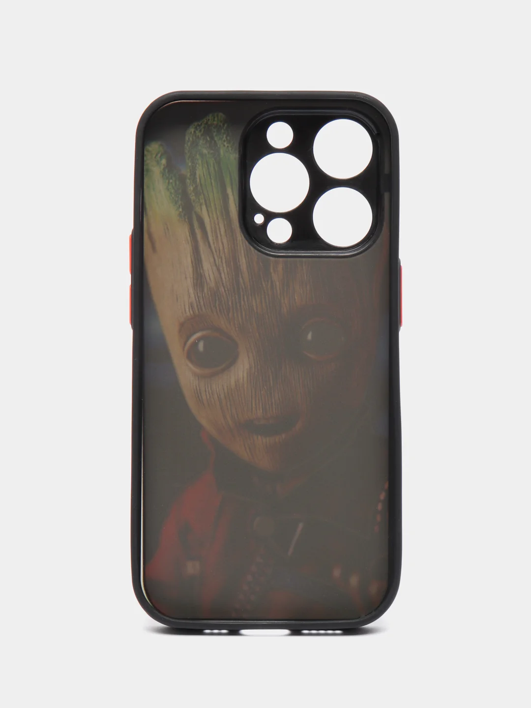 Терракотовый чехол с ярким рисунком на Apple iPhone 14 Pro (Айфон 14 Про)