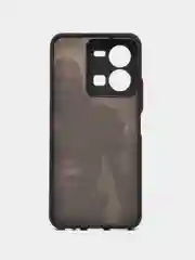Светло-коричневый чехол с ярким рисунком на Vivo Y35 (Виво У35)