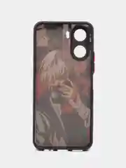 Коралловый чехол с ярким рисунком на Vivo Y16 (Виво У16)