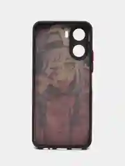 Сиреневый чехол с ярким рисунком на Vivo Y16 (Виво У16)