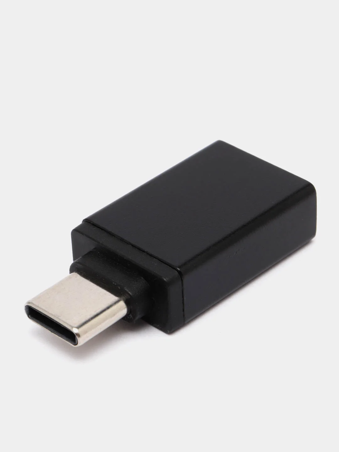 Черный переходник адаптер  USB на TYPE-C для андроида xiaomi honor samsung