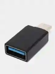 Черный переходник адаптер  USB на TYPE-C для андроида xiaomi honor samsung