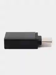 Черный переходник адаптер  USB на TYPE-C для андроида xiaomi honor samsung