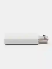 Белый переходник-адаптер с type-С на microUSB