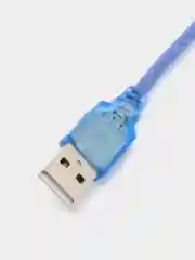 Синий кабель для принтера USB Type-A (M) - USB Type-B (M), ver. 2.0, 0,5/1/1,5/3/5/10 м